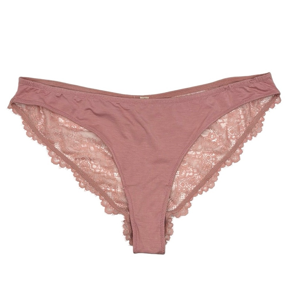 Free People Intimately FP Happier Than Ever Briefs Panty Size Large